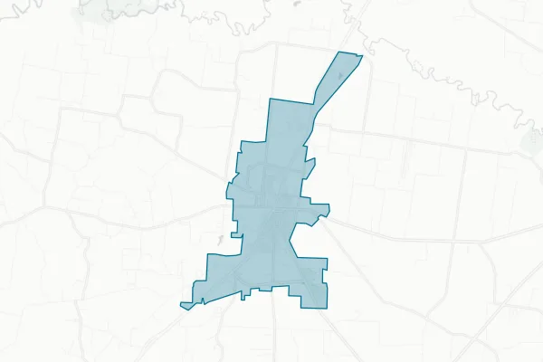 City of Covington — detail map