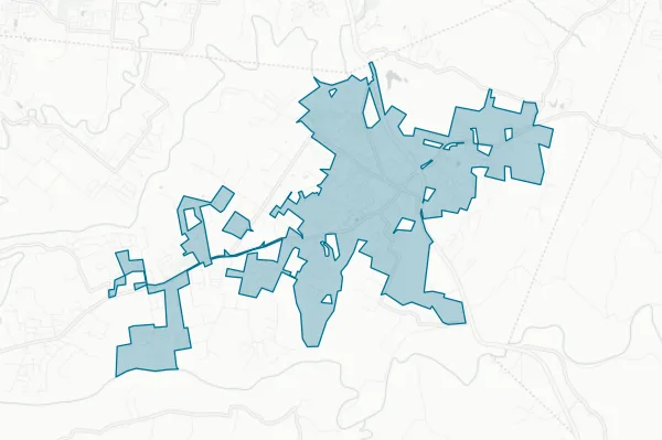 City of Mt. Washington — detail map