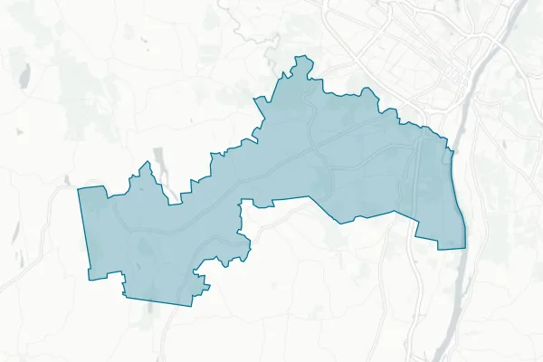 Bethlehem Central School District — detail map