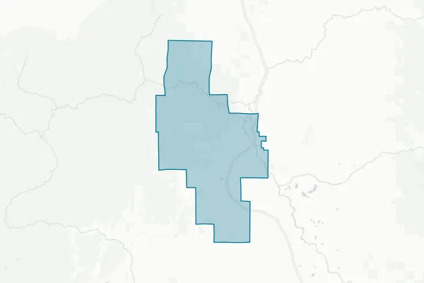 Yreka Union School District — detail map