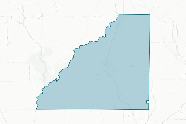 Mitchell County — detail map