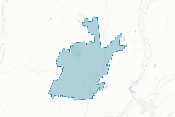 Laurens Central School District — detail map