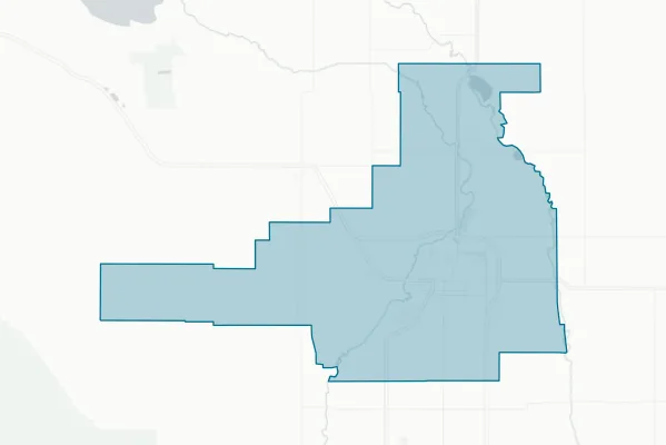 Brawley Elementary School District — detail map