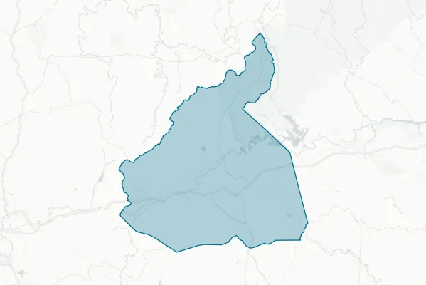 McDowell County — detail map