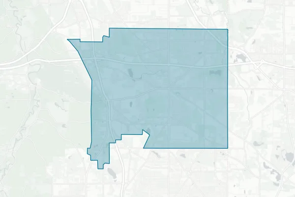 Hudson City School District — detail map