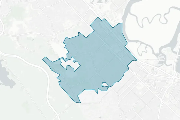 City of San Carlos — detail map