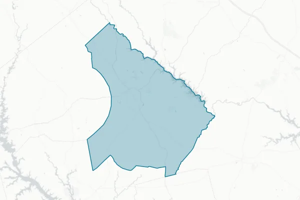 Greenwood County — detail map