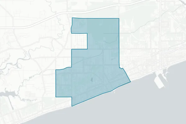 Long Beach School District — detail map