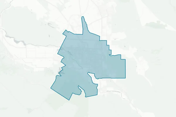 Hollister School District — detail map
