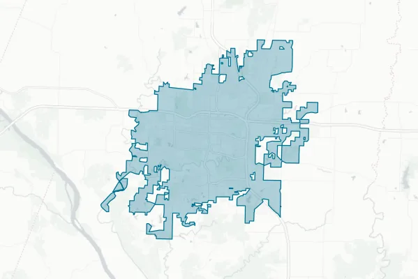 City of Columbia — detail map