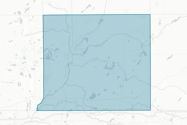 County of St Joseph — detail map