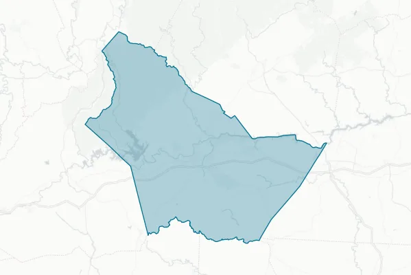 Burke County — detail map