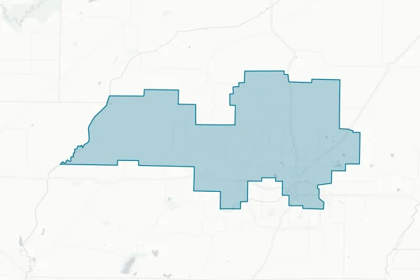 Paragould School District — detail map