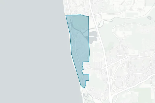 City of Del Mar — detail map