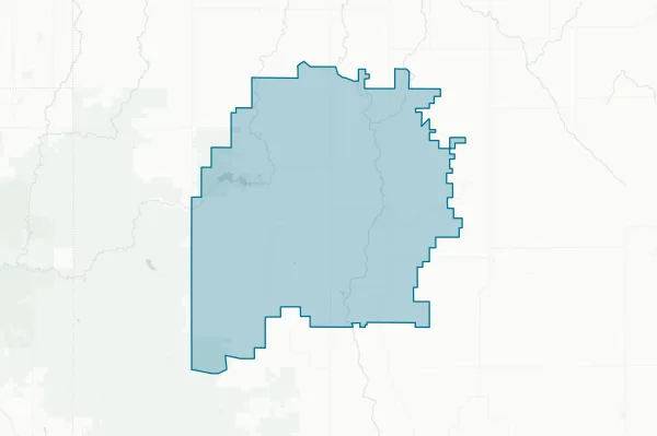 Greenwood School District — detail map
