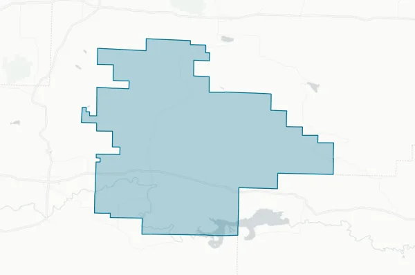 Magazine School District — detail map