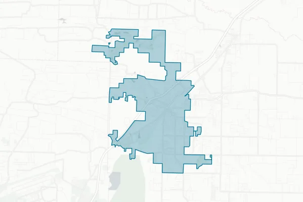 City of Cabot — detail map