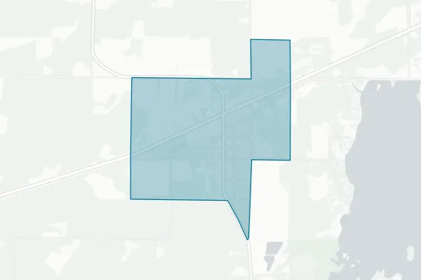Village of Winter — detail map
