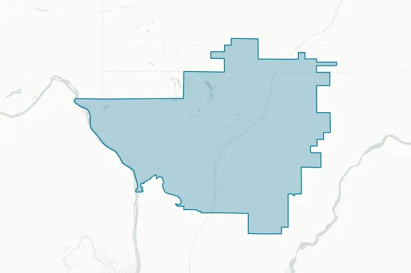 North Franklin School District No. J51-162 — detail map