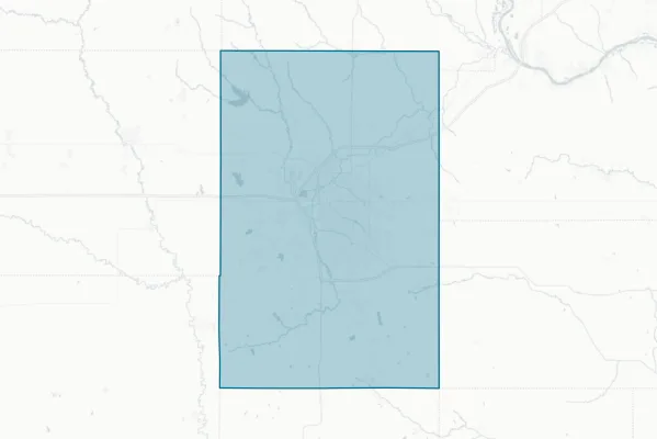Lancaster County — detail map