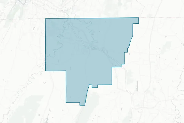 Catoosa County Board of Education — detail map