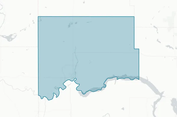 Williams County School District No. 8 — detail map