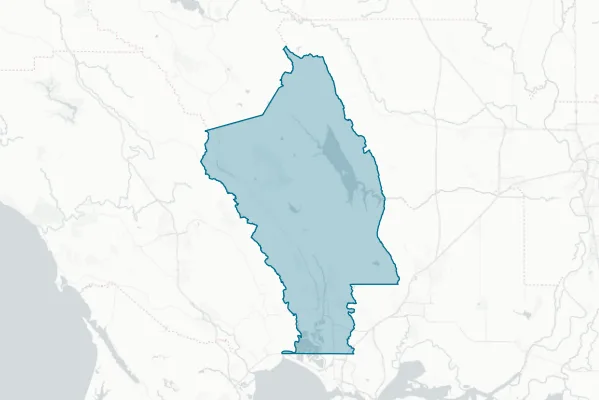 County of Napa — detail map