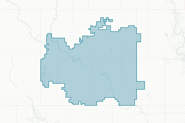 Greene County Community School District — detail map