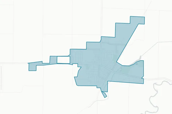 City of Corning — detail map