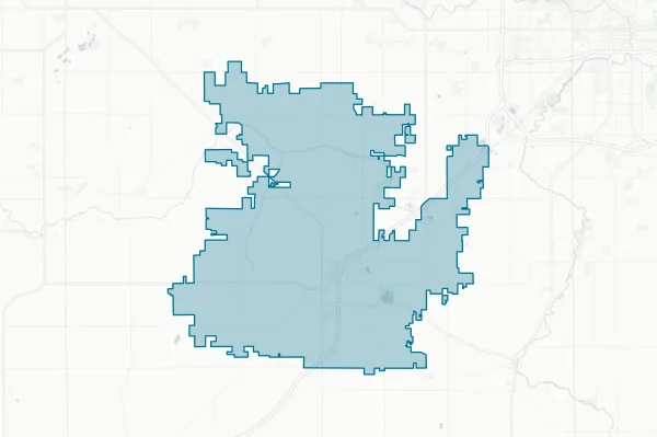 Charlotte Public Schools — detail map