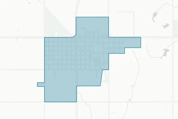 City of Crescent — detail map