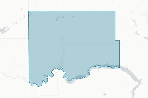 Williams County — detail map