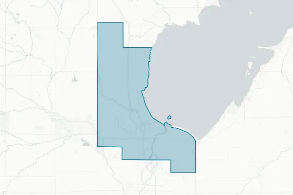 County of Bay — detail map
