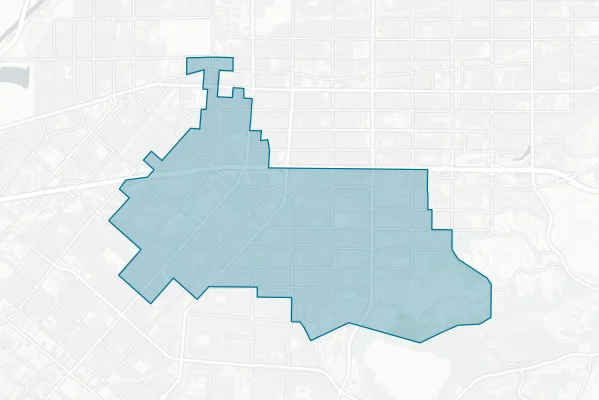 West Covina Unified School District — detail map