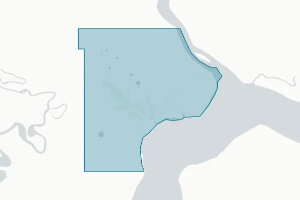 City of Dillingham — detail map