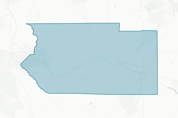 Fremont, County Of — detail map