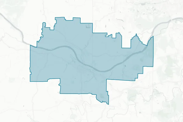 School District of Washington — detail map