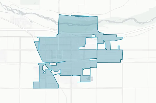 City of Fort Morgan — detail map