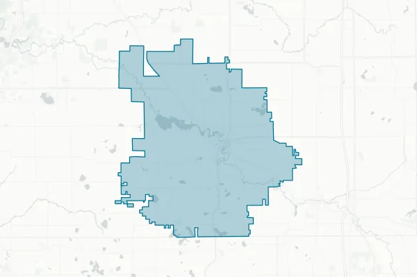 Allegan Area Educational Service Agency — detail map