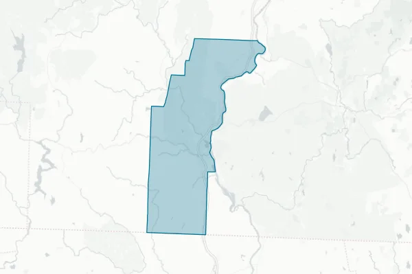 Windham Southeast Supervisory Union — detail map