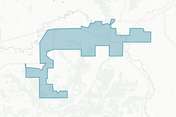 City of Whitehall — detail map