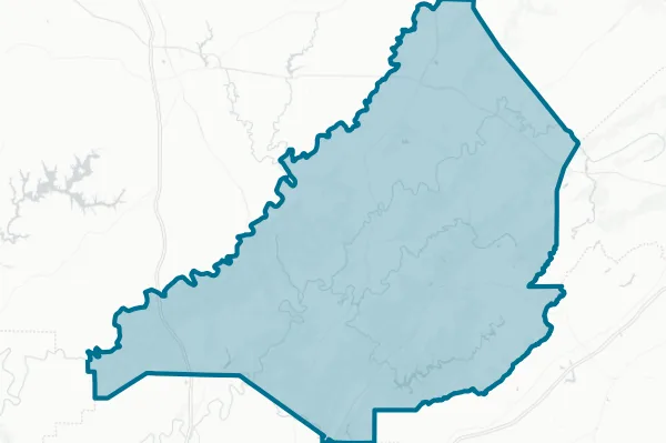 Blount County Commission — detail map