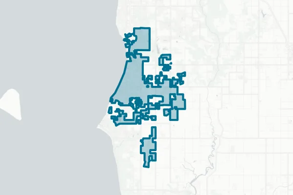 City of Fairhope — detail map