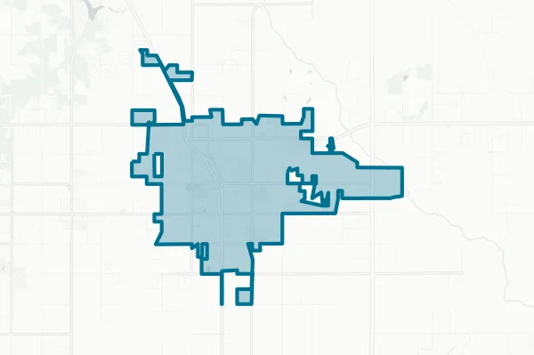 City of Robertsdale — detail map