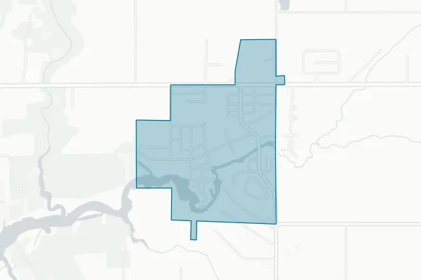 Town of Magnolia Springs — detail map