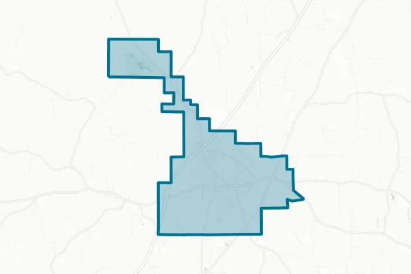 City of Greenville — detail map