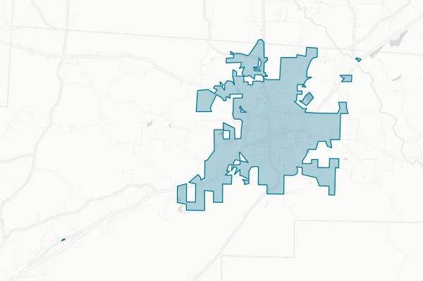 City of Piedmont — detail map