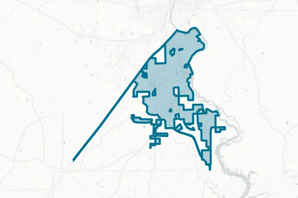 City of Valley — detail map