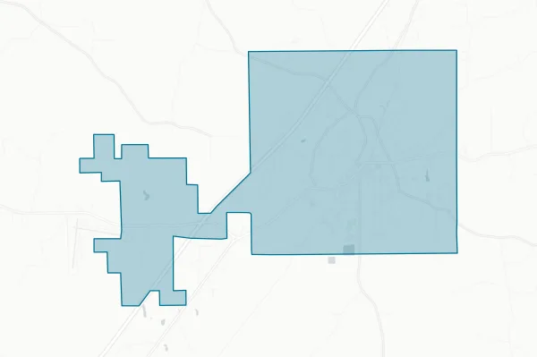 City of Evergreen — detail map