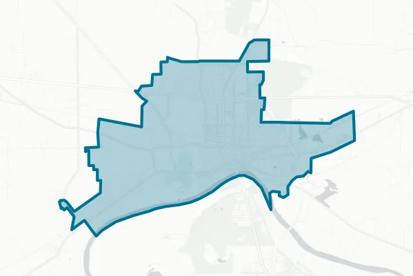 City of Selma — detail map